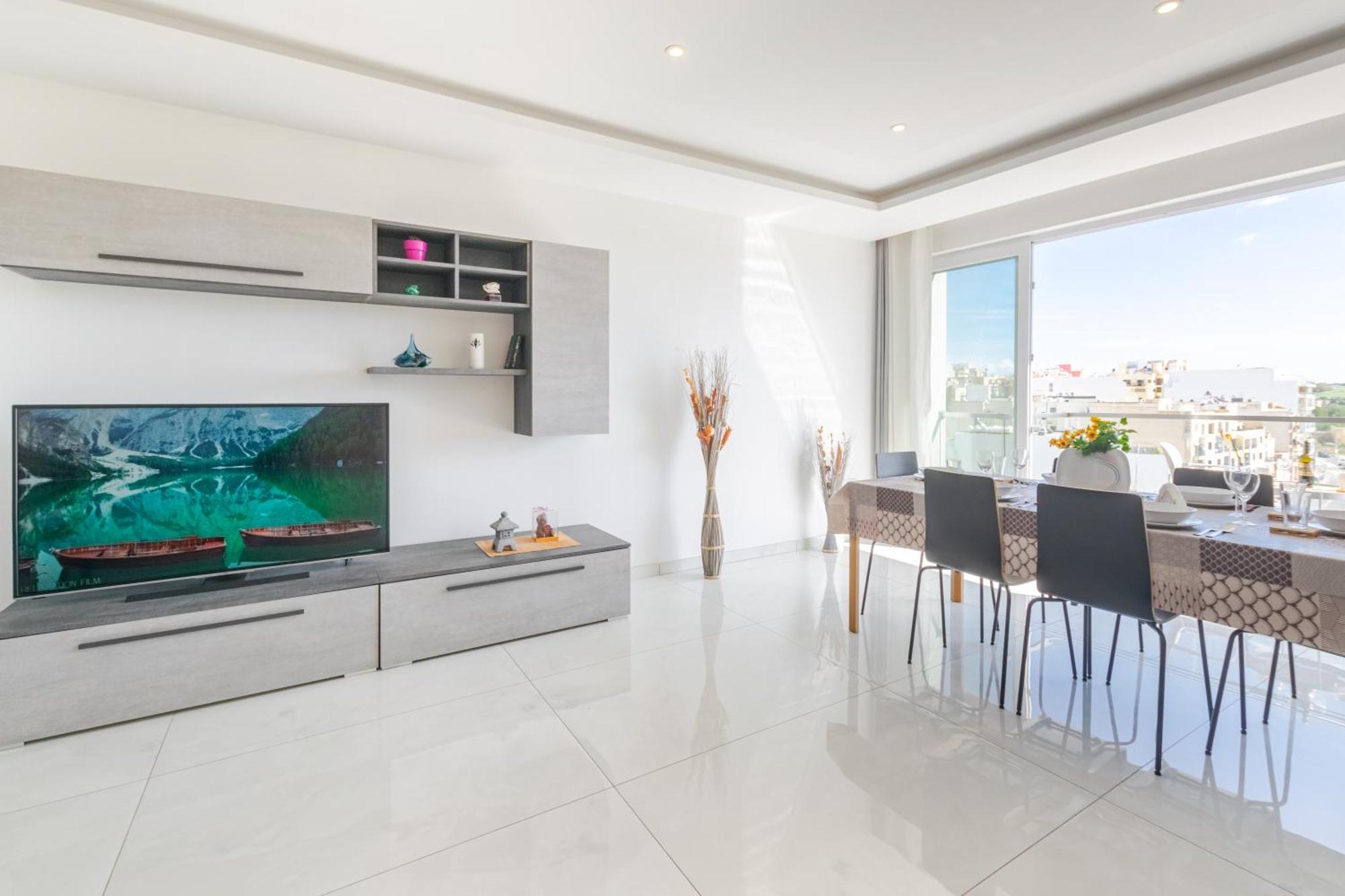 New Spacious Apartment With Amazing View Bugibba St. Paul's Bay Exterior foto